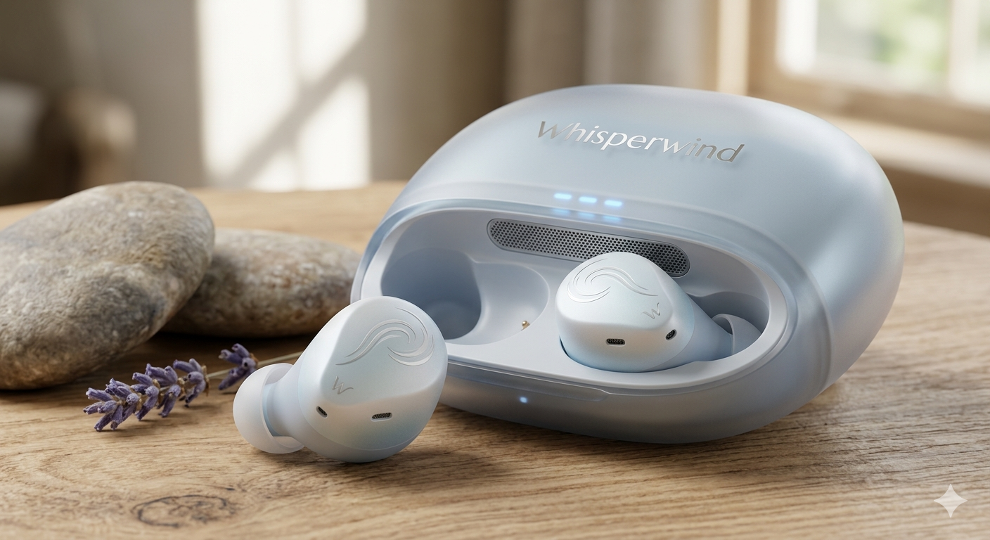 🌀 Whisperwind Earbuds